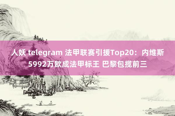 人妖 telegram 法甲联赛引援Top20：内维斯5992万欧成法甲标王 巴黎包揽前三